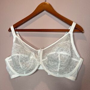 HSIA new with tags lace sheer bra size 42DD